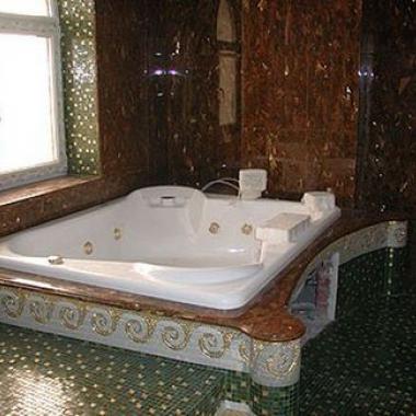 mosaic bathroom