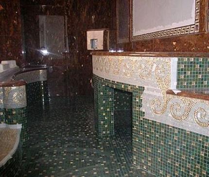 mosaic bathroom