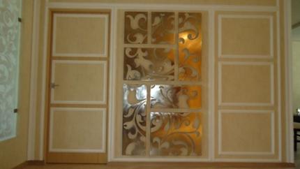 The panels made of metall. Apartment, Astana city